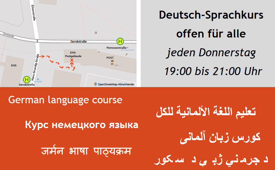 Flyer Sprachkurs